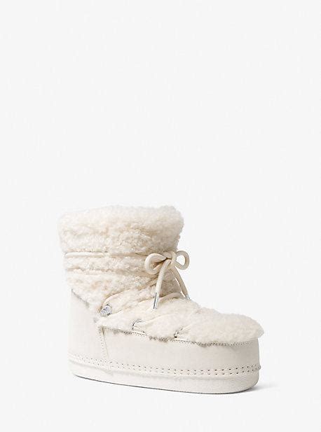 zelda michael kors|Zelda Sherpa and Suede Boot .